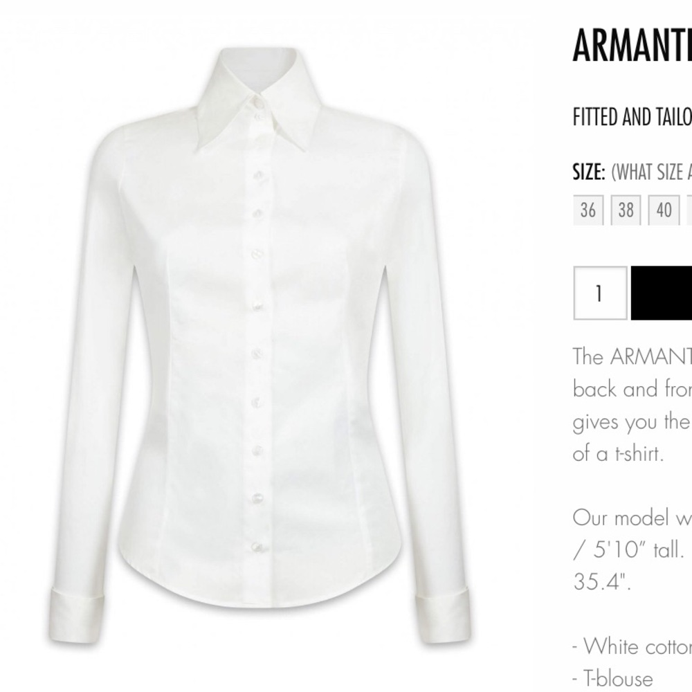 Anne Fontaine Cotton Blouse